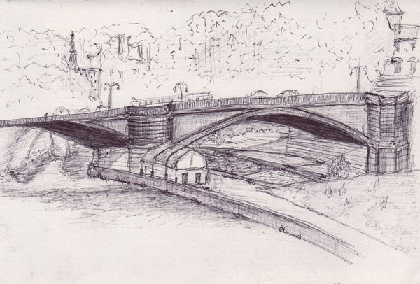 sketches in roma:exploring the architectural language of Rome's dense fabric